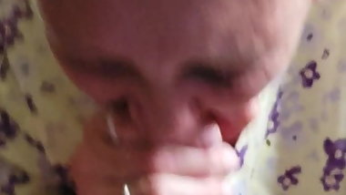 More talented old woman head