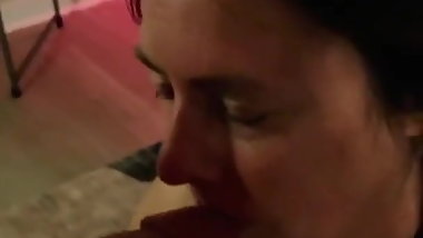 Wife trying deep